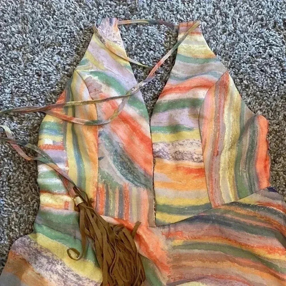 Colorful Party Dress - Picture 6 of 6